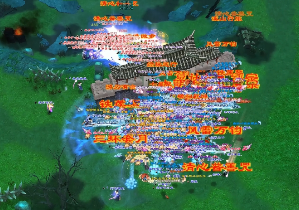 万人城战雄霸全新PVP玩法万人城战带给你奔驰战场的直爽